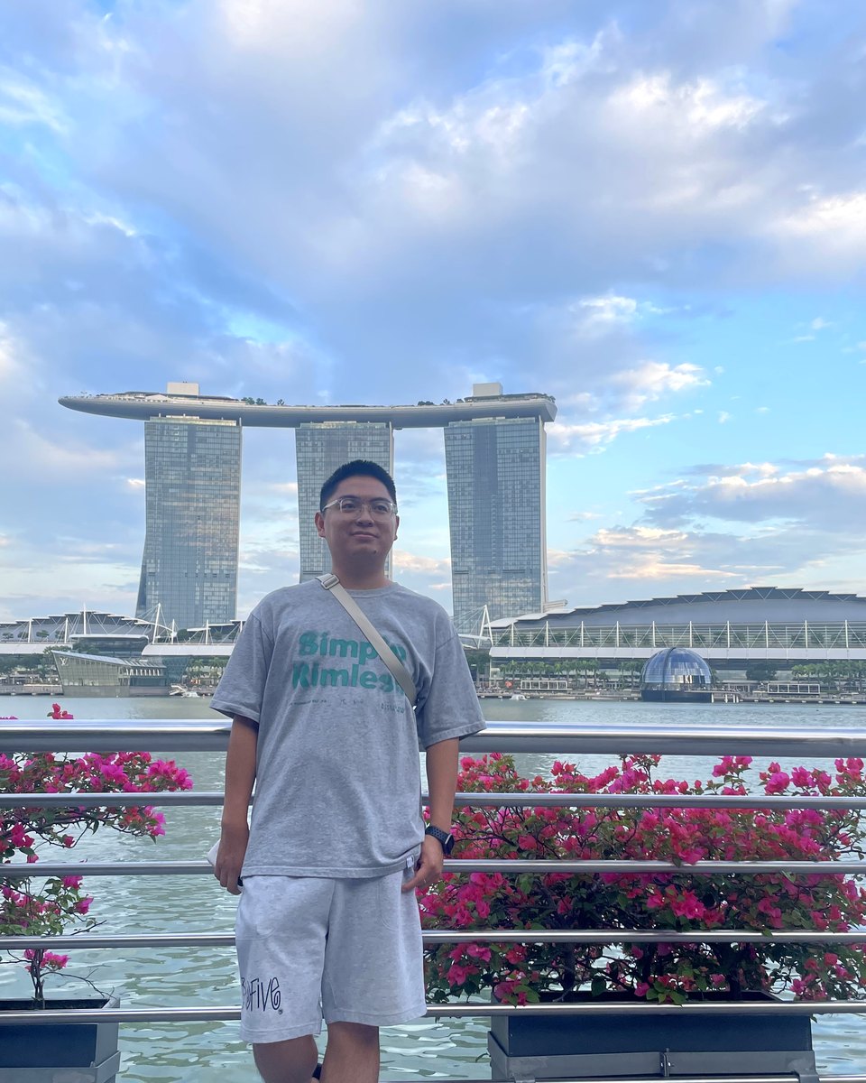 Eason 在新加坡滨海湾